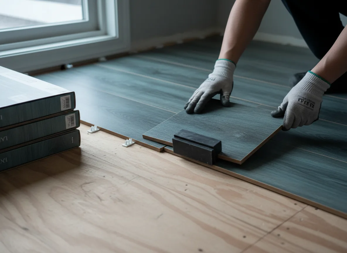 Luxury Vinyl Plank Installation company in Healy, KS